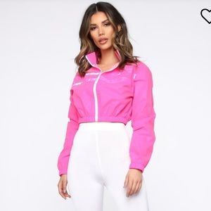 Neon Pink Jacket